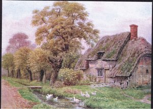 The Brook, Steventon, julkaisusta The Cottages and the Village Life of Rural England, Dent & Sons Limited, 1912.